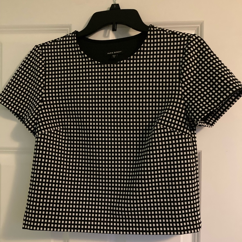 Paris Sunday Cropped Blouse
